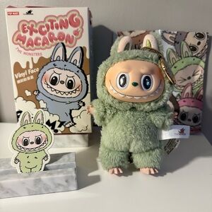 POP MART - LABUBU - 🍬 EXCITING MACARON 🍬 - “Green Grape”